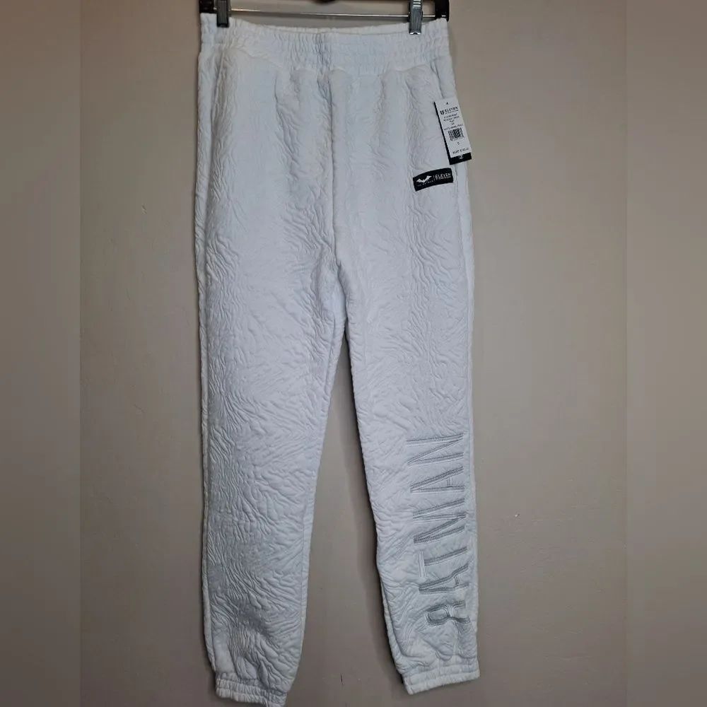 Eleven by Venus Williams The Batman Victory Quilted Jogging Pants White XS
